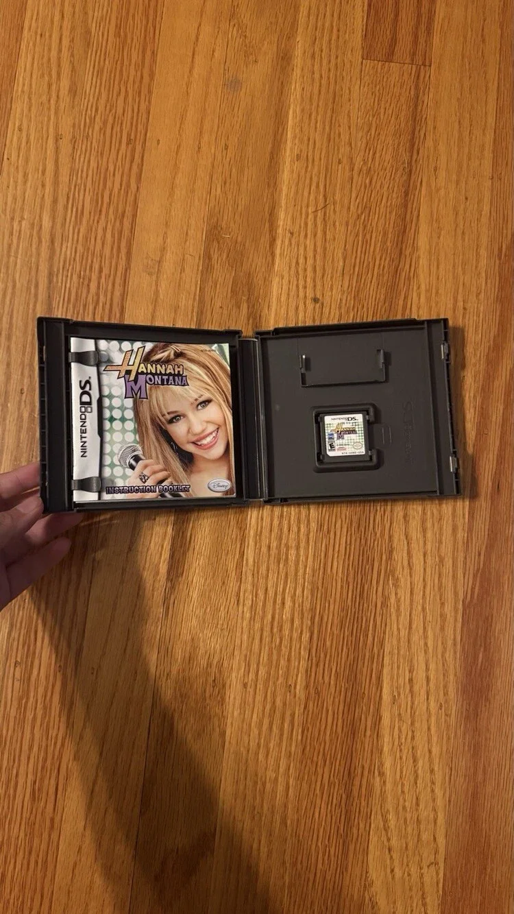 Nintendo DS Game Bundle: Hannah Montana Tinker Bell Marine Rescue Looney